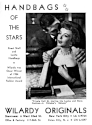 Ida Lupino with Wilardy rhinestone handbag