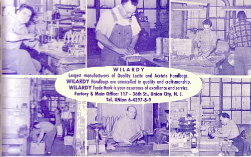 Page from the Wilardy Catalog showing workers and mission statement